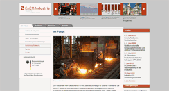 Desktop Screenshot of eneff-industrie.info