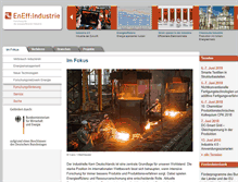 Tablet Screenshot of eneff-industrie.info